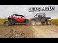 MUDLYFE gets 38" HighLifter Outlaw 3 tires! And Pro XP on 35s gets SWAMPED!
