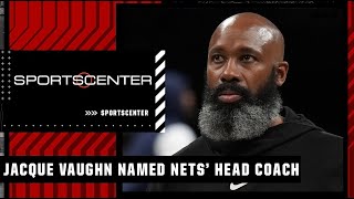 The Nets name Jacque Vaughn as the next head coach | SportsCenter