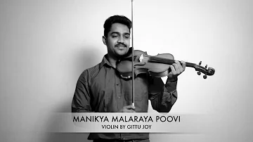 Oru Adaar Love  Manikya Malaraya Poovi  priya p varrier Violin Cover by Gittu Joy