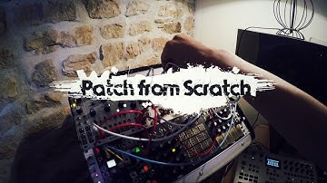 Patch from Scratch - Make Noise Echophon & Dynamix gated harmonising (no talking)