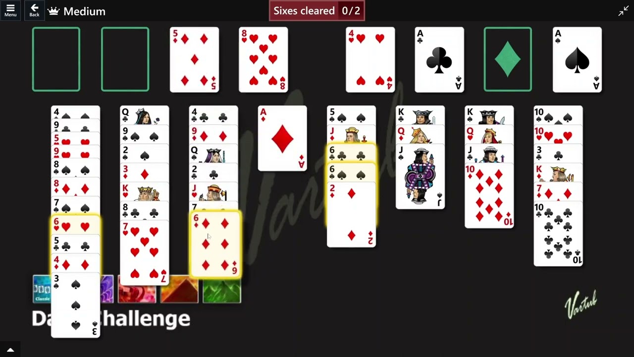 Microsoft Solitaire Collection, FreeCell Medium, September 5, 2023, Daily  Challenges 