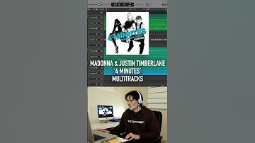 "4 Minutes" STRIPPED Studio Multitracks 😤
