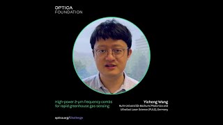 Optica Challenge Winner - Yicheng Wang