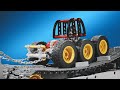 Survive the Treadmill - Eight Lego Technic Vehicles #lego #moc #experiment #treadmill