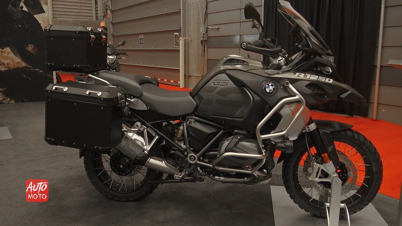 2019 BMW R1250 GSA - Walkaround - 2019 Quebec Motorcycle Show - YouTube