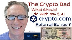 What to Do With Your $50 Crypto.com Referral Bonus
