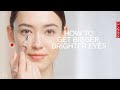 How to get bigger, brighter eyes with V Shaping Facial Lift Eye Concentrate | Clarins