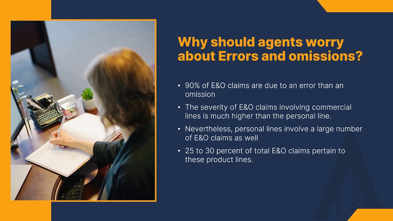 E&O insurance for insurance agent: An Agent"s Best Friend