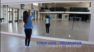 [ECLIPSE] Stray Kids(스트레이 키즈) - Hellevator Dance Tutorial | Prechorus + Chorus