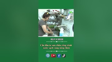 Cần đầu tư sửa chữa công trình nước sạch vùng nông thôn #shortsltv