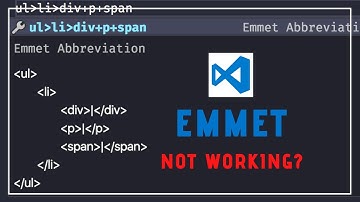 Emmet not working in visual studio code - VSCode Emmet Tabs not working
