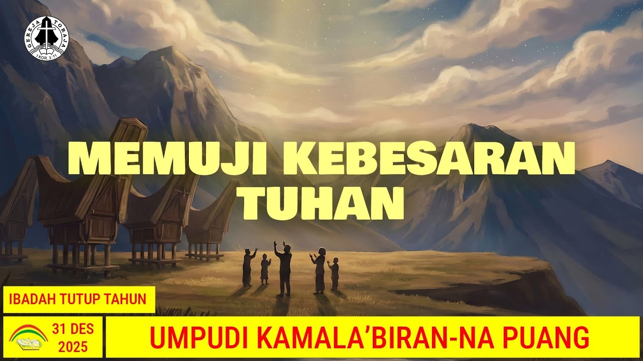 [LIVE] IBADAH TUTUP TAHUN JEMAAT ELIM RANTEPAO | 31 DESEMBER 2025