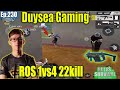 Duysea ros 1vs4 highlight 22kill duysea smg kill allduysea gamingrules of survivalep230