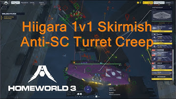 1v1 Skirmish FPV - Hiigara Turret Creep - [HW3]