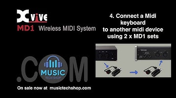 4 Connect 2 midi devices using 2 x MD1s