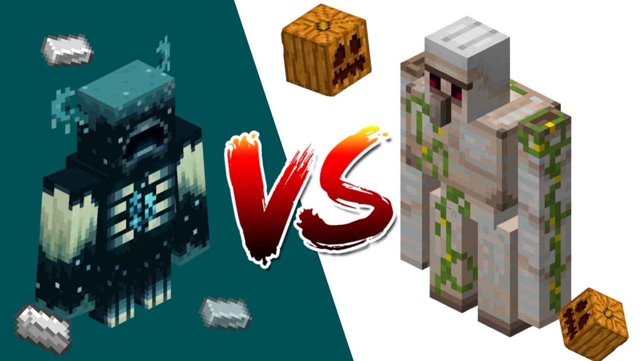 How Many Iron Golems Can Kill One Warden?minecraftexperiment YouTube