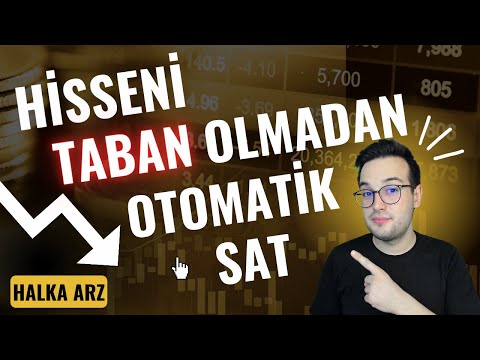 TAVAN BOZAN HİSSENİZİ OTOMATİK SATACAK SİSTEM