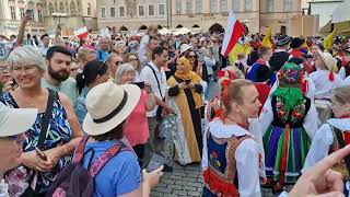ZTL Moraczewo taniec ludowy PARADA 3 - Prague Folklore Days - Praskie Dni Folkloru #2023 Praga