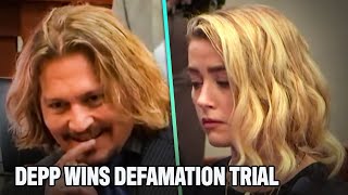 Johnny Depp Wins Defamation Lawsuit Against Amber Heard