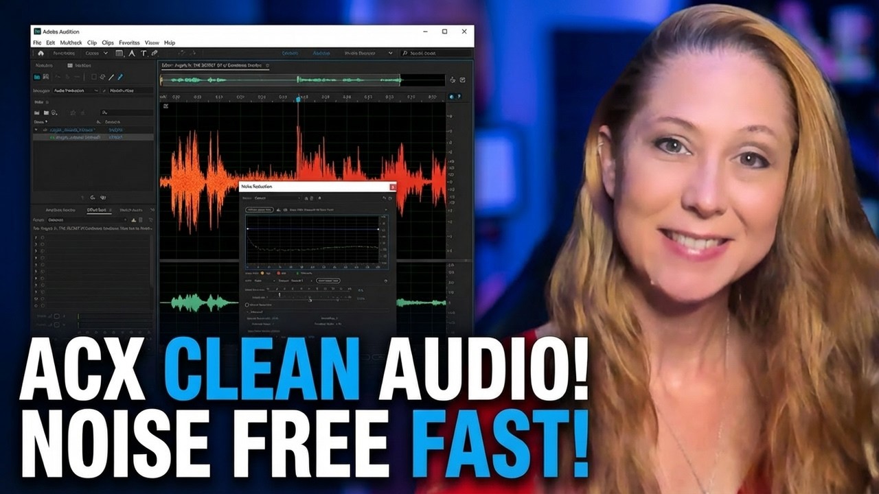 How I process my ACX files for compliance in Adobe Audition - YouTube