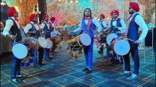 Deep New Star Punjabi Dhol Group Marriage Gala Adventure New Video Karnal 2022