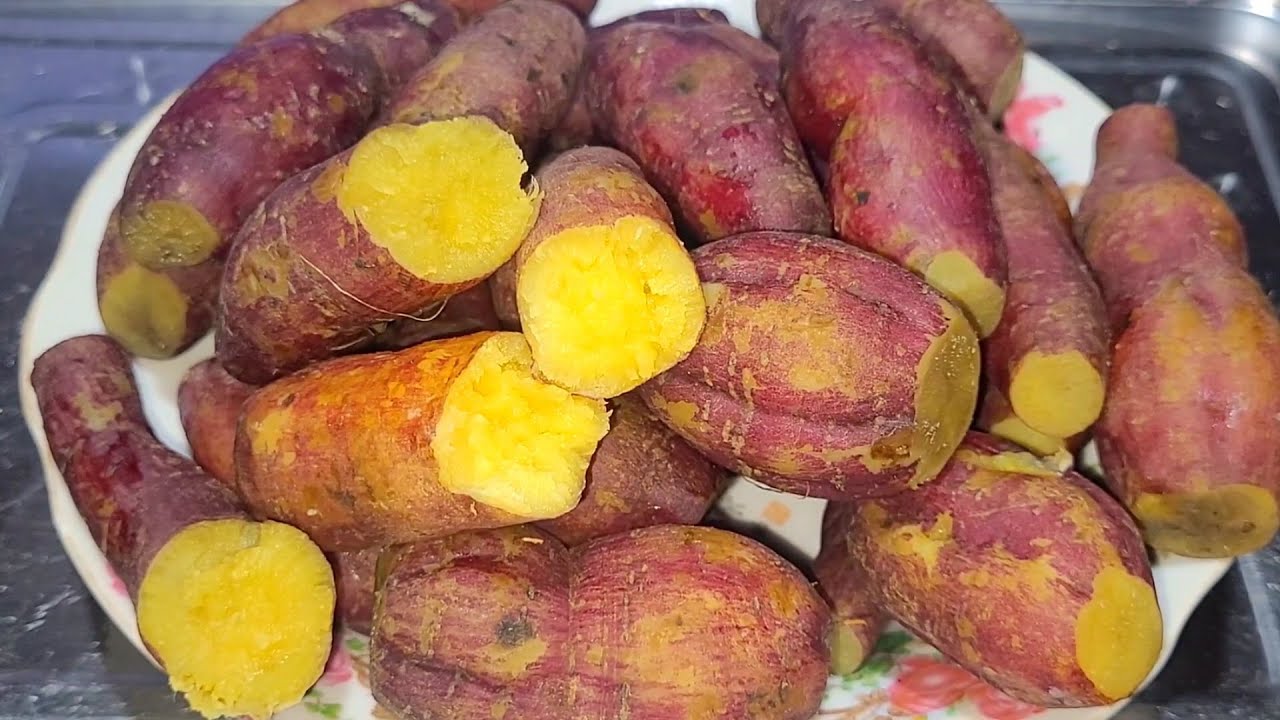 Khoai lang hấp