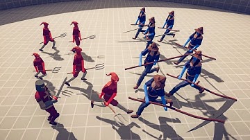 FARMERS TEAM vs HARVESTER - Totally Accurate Battle Simulator TABS