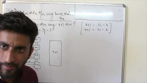 Design higher order Multiplexer using Lower order Mux Part 2  by Rachit Manchanda