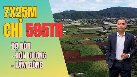 Chỉ 595tr một lô đất tại Đạ Ròn - Đơn Dương - Lâm Đồng