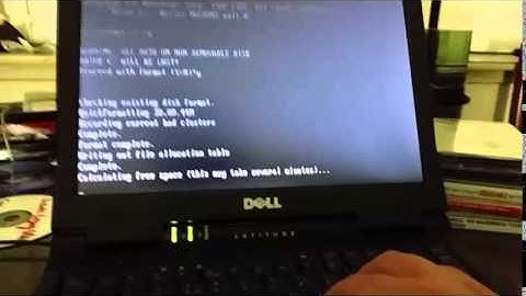 Setting up an Windows ME 2000 Dual-Boot on the Latitude C810
