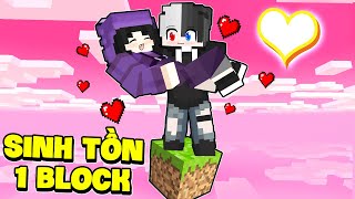 Noob Ruby Và Siro " Thử Thách Sinh Tồn trên 1 Khối Đất Duy Nhất " Trong Minecraft