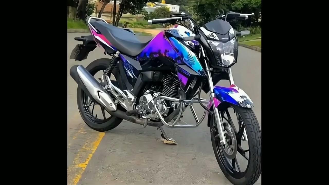 Papel parede moto no grau 160