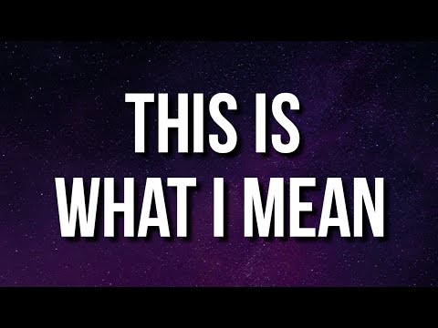 Stormzy This Is What I Mean Lyrics