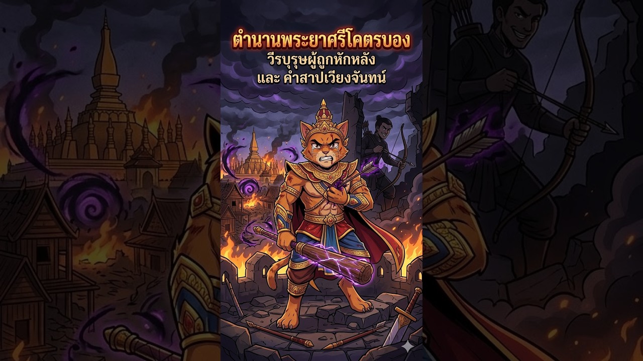 ตำนานพระยาศรีโคตรบอง: วีรบุรุษผู้ถูกหักหลังและคำสาปเวียงจันทน์