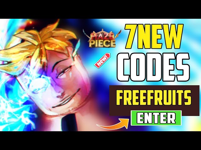 ✓NEW CODE✓6 WORKING CODES for ⚔️HAZE PIECE⚔️ [GEAR 4] ⚔️ Roblox 2023 ⚔️  Codes for Roblox TV 