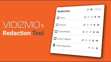 VIDIZMO Redaction Tool