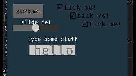 Project 4 - GUI creator - all from scratch (C++ and SFML)