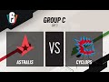 Astralis vs CYCLOPS athlete gaming // Six Invitational 2023 – Group Stage – Day 3