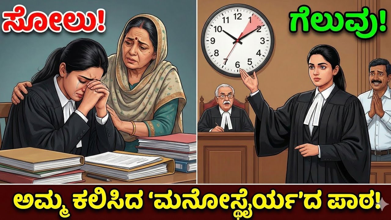 ಆ 10 ನಿಮಿಷದಲ್ಲಿ ಏನಾಯ್ತು? ಕೋರ್ಟ್ ರೂಂನಲ್ಲಿ ನಡೆದ ಪವಾಡ! | Best Motivational Story