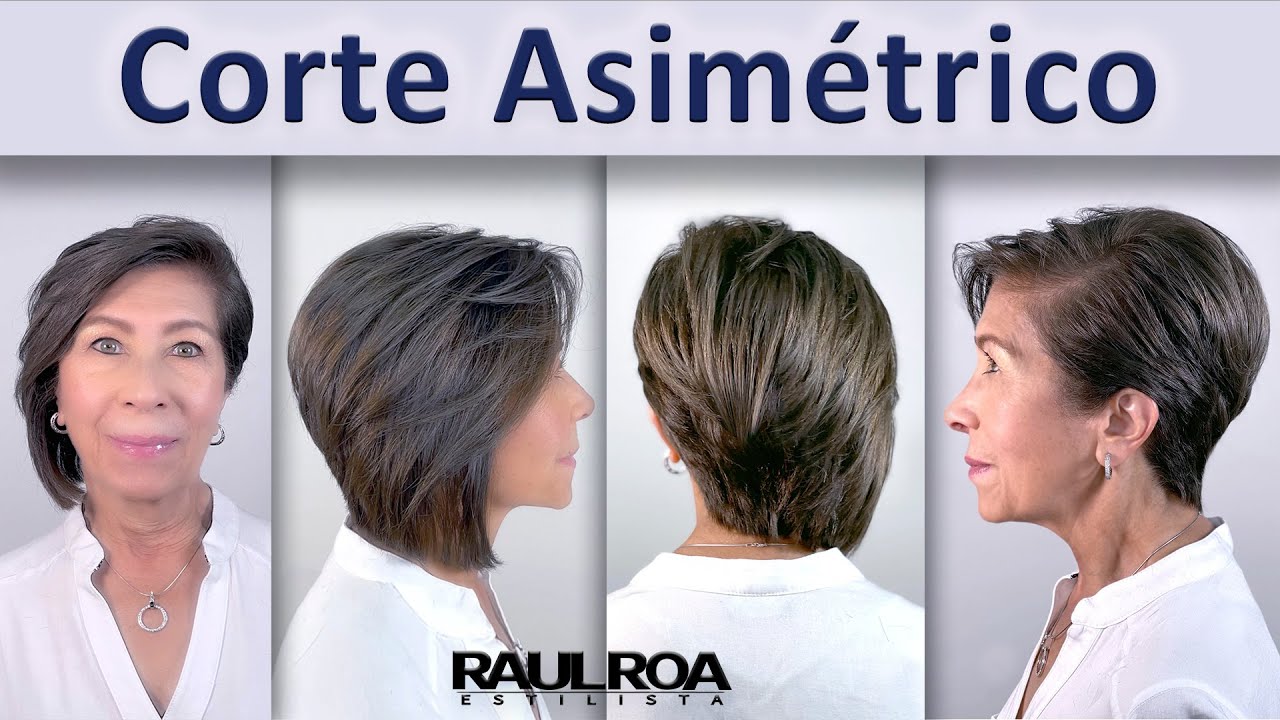 Imagenes Corte De Pelo Asimetrico Mujer Fotos