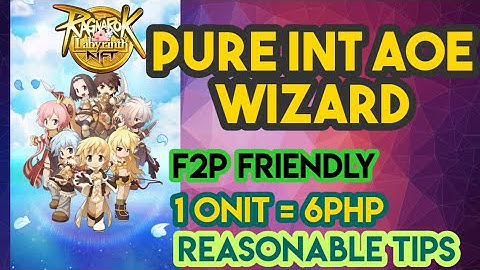 RAGNAROK LABYRINTH NFT PURE INT WIZARD HIGH DAMAGE TIPS