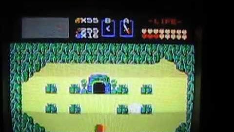 255 Key Maximum - Legend of Zelda (NES)[CRT TV and Console]