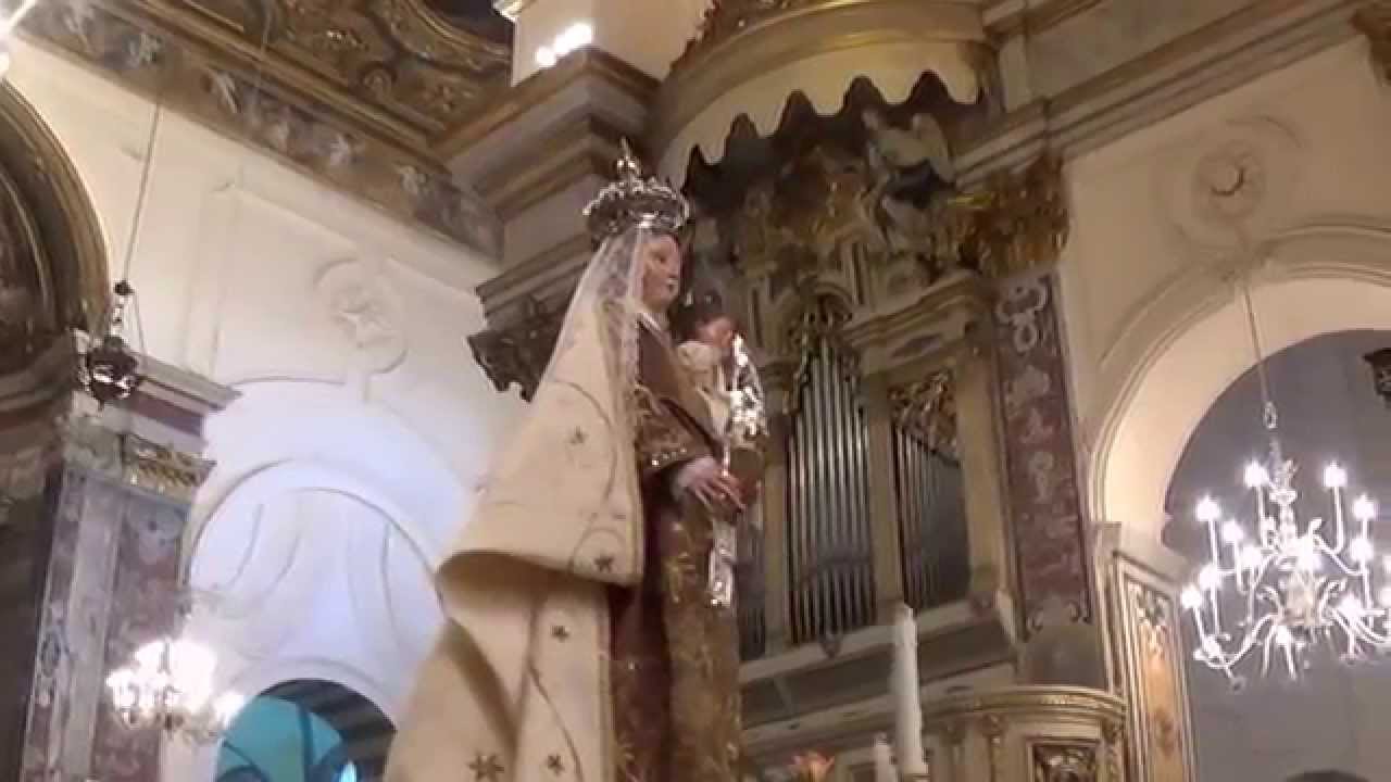 ARRIVO DELLA NUOVA STATUA DI S MARIA DEL PINO AMALFI 11 LUGLIO 2015 I PARTE