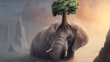 Fantasy Elephant Tree - Photoshop Manipulation Tutorial