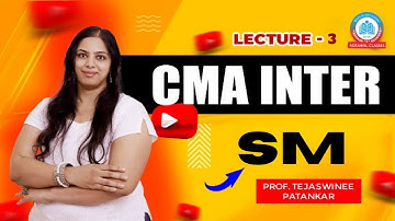 CMA Inter | Jun 24 | Fast Track | Strategic Management | Lecture 3 | Prof. Tejaswinee Patankar |