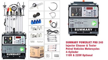 Summary Powerjet Pro 240 Injector Cleaner Unboxing obdii365