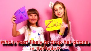 Who's Most Likely to... Sister vs Sister by AnnaStories 1,282 views 5 years ago 3 minutes, 52 seconds