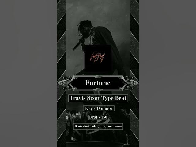 [FREE] Travis Scott Birds in the Trap Sing McKnight Type Beat "Fortune" 2023 Dark Trap Beat