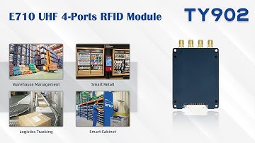 TY902 RFID UHF 860-960MHz Impinj E710 4-Ports Long Range UHF RFID Reader Module