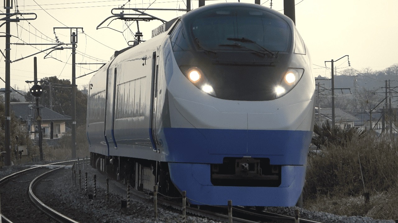 青も運用終了・・・】E657系K-1(ブルーオーシャン塗装)編成（4M 特急